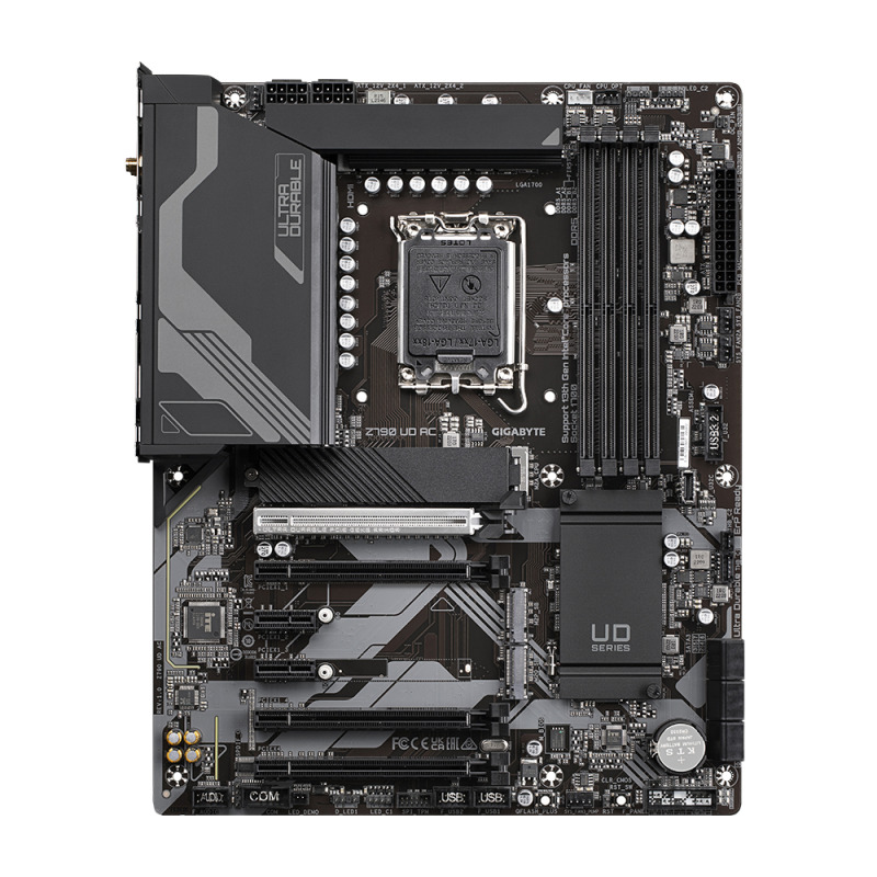 MB GIGABYTE Z790 UD AC INTEL S-1700 14/13/12A GEN/4X DDR5 7600/DP/HDMI/M.2/4X USB3.2/USB-C/ATX/GAMA ALTA image 2